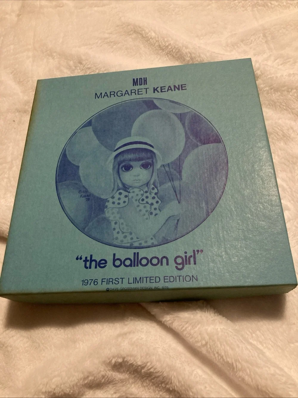 'The Balloon Girl' Decorative Plate - 1976 - Picture 4 of 5